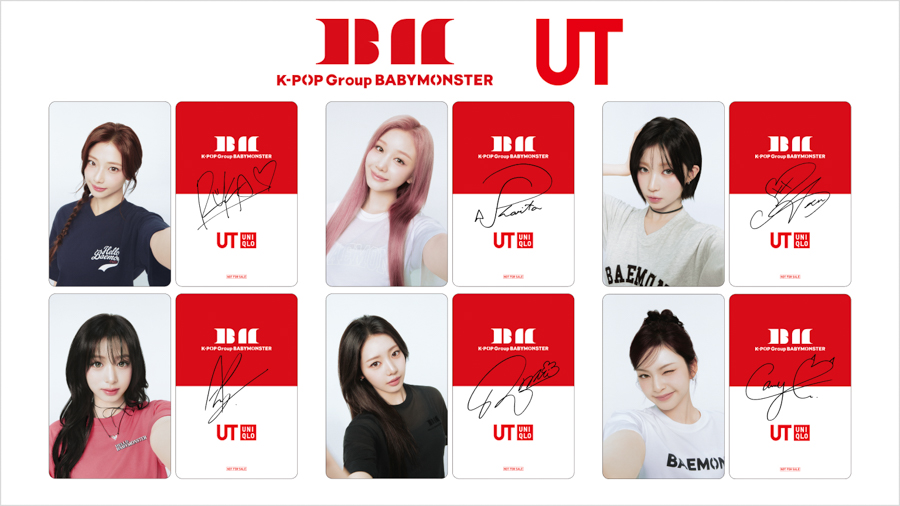 UNIQLO X BABYMONSTER Photocard