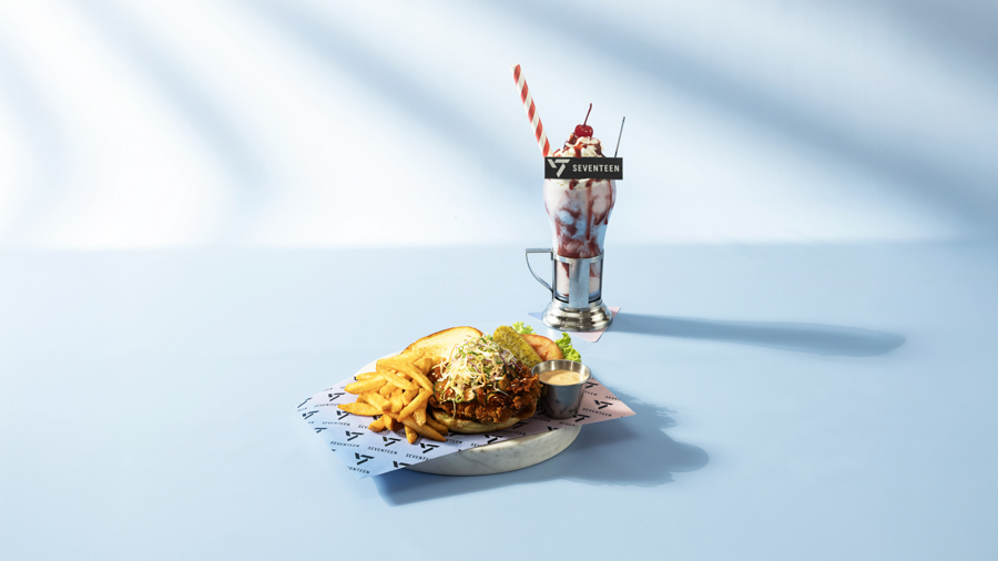 SEVENTEEN collab menu at Black Tap Craft Burgers & Beer Marina Bay Sands