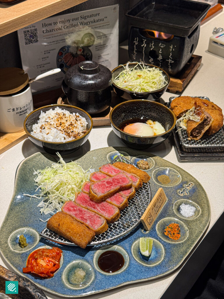 Halal A5 Japanese Ribeye Gyukatsu
