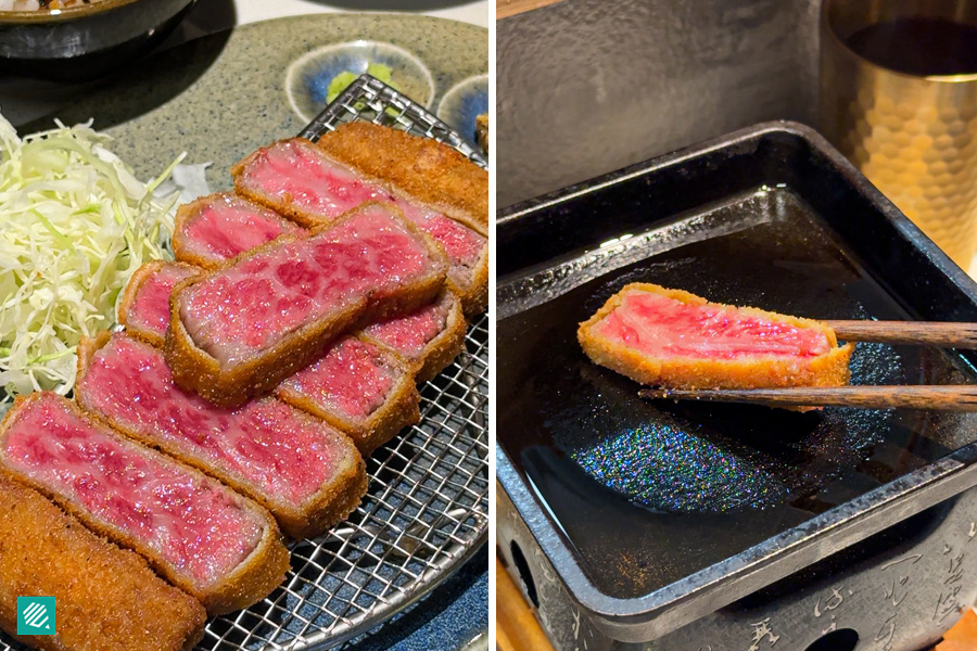 Halal A5 Japanese Ribeye Gyukatsu