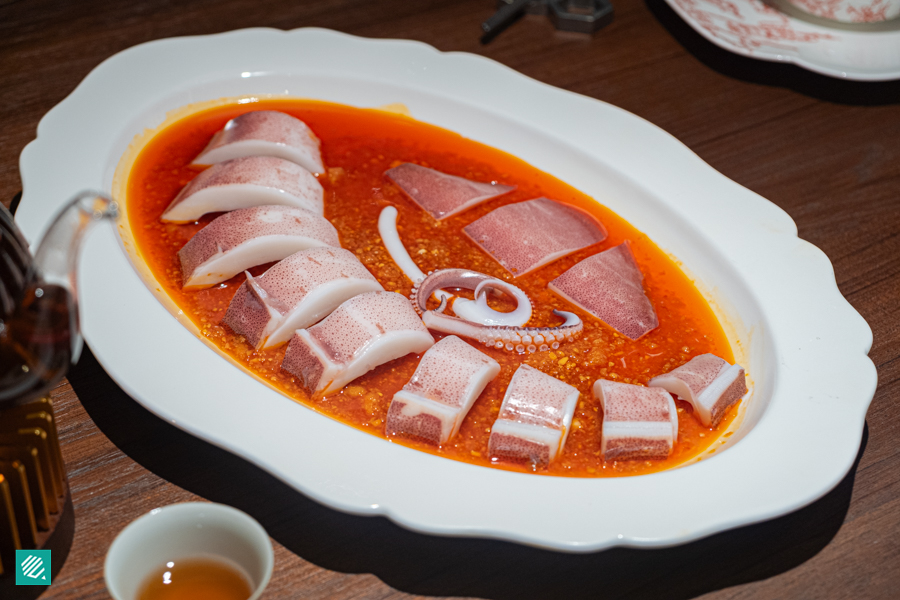 Dongshan Squid Tubes In Spicy Chilli Oil