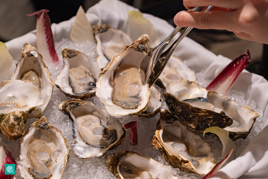 Fresh oyster at Canning Bar & Lounge buffet