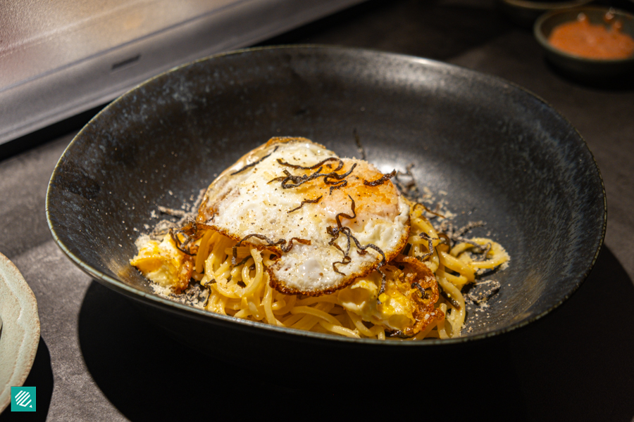 Fried Egg, Cheese & Salted Kelp