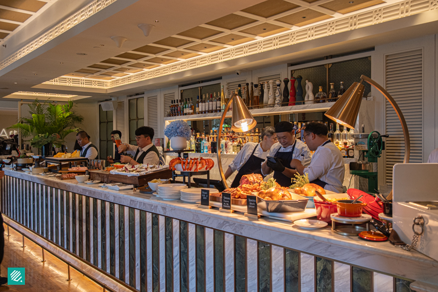 The Governor's Table buffet at Canning Bar & Lounge