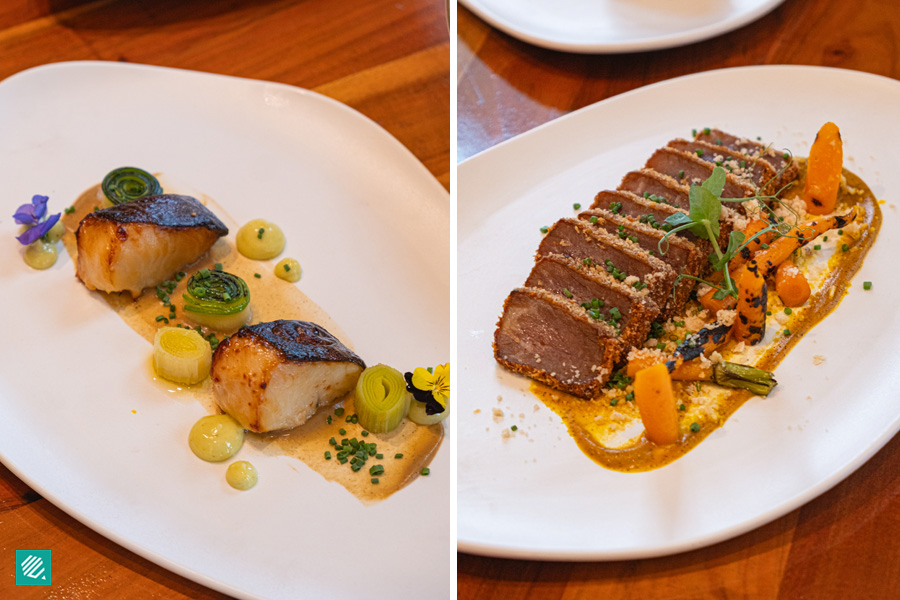 Roasted Black Cod, Presa Ibérica 