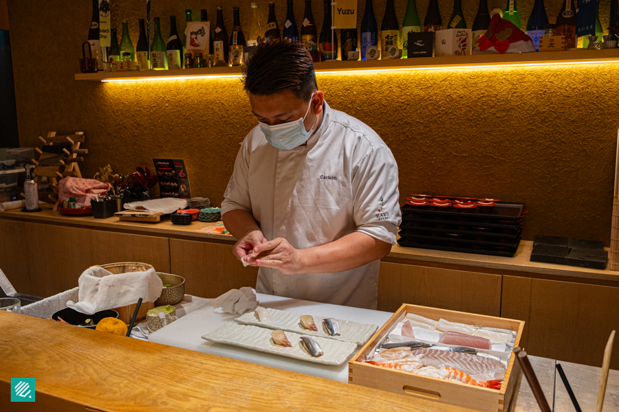 Haku Sushi Omakase in Great World City
