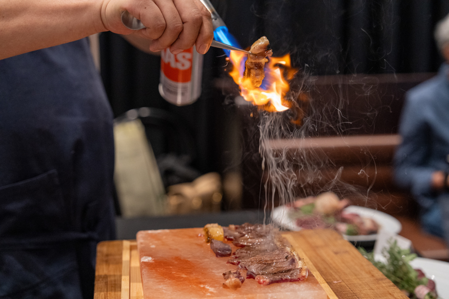 Steak cuts served at the Fat Belly Butcher's Secrets Workshop