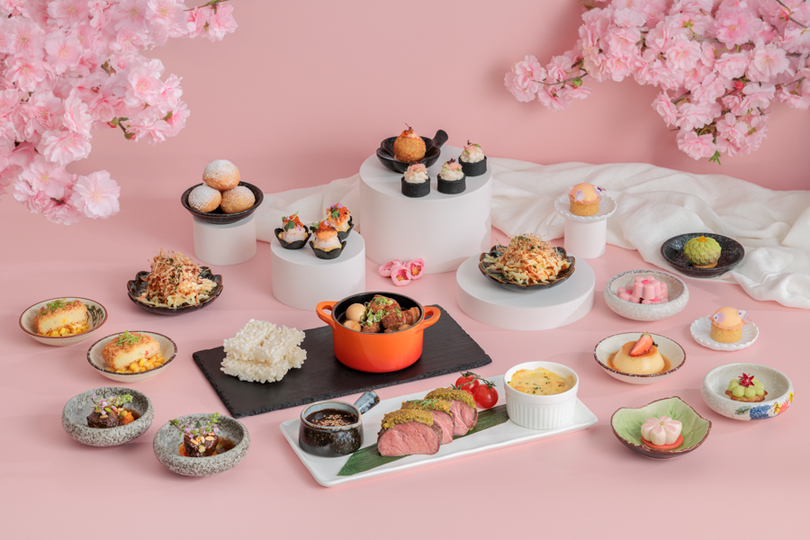 Springtime Sakura Afternoon Tea Buffet Goodwood Park Hotel