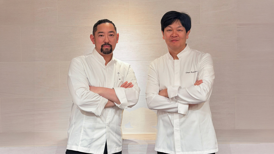  Chef Chen Kentaro (Shisen Hanten by Chen Kentaro) and Chef Hashida “Hatch” Kenjiro (IYASAKA by Hashida). 
