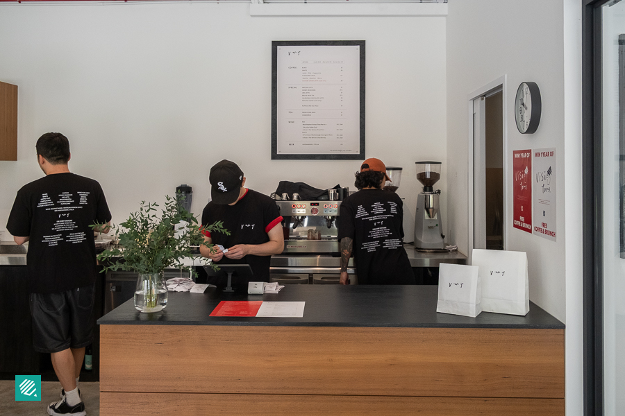 Ordering Counter at Visitors
