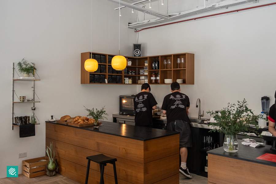 Visitors Cafe Interior