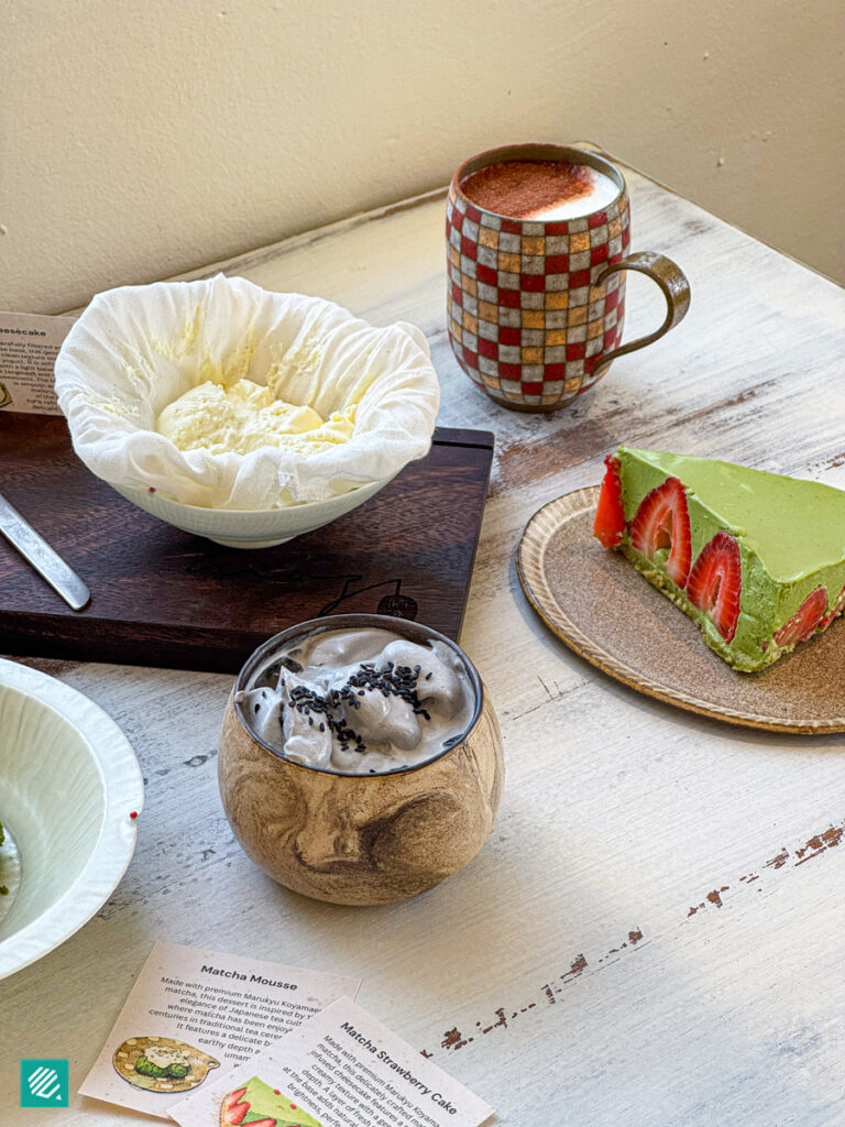 Black Sesame Vienna and Salted Cocoa Latte 