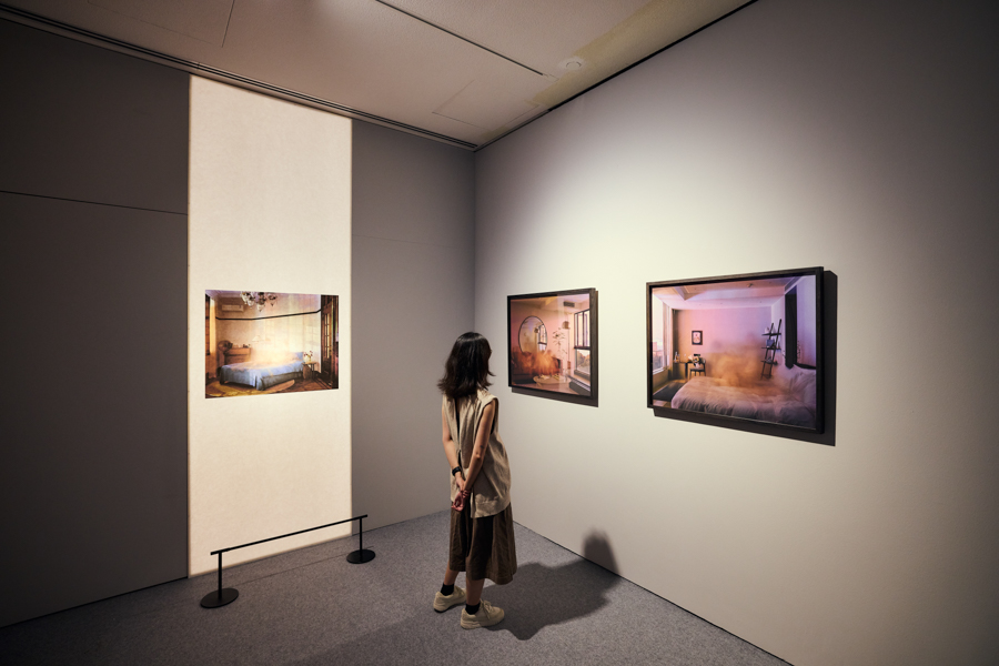 Dissolving into the Same Breath #1-#3 Lavender Chang. 2024.