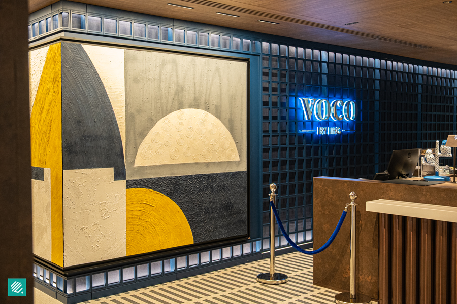 voco Bangkok Surawong hotel lobby in Bangkok