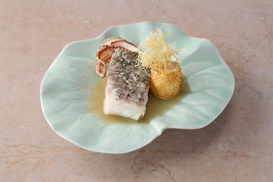 Black Beauty Fish dish at ASIN Singapore