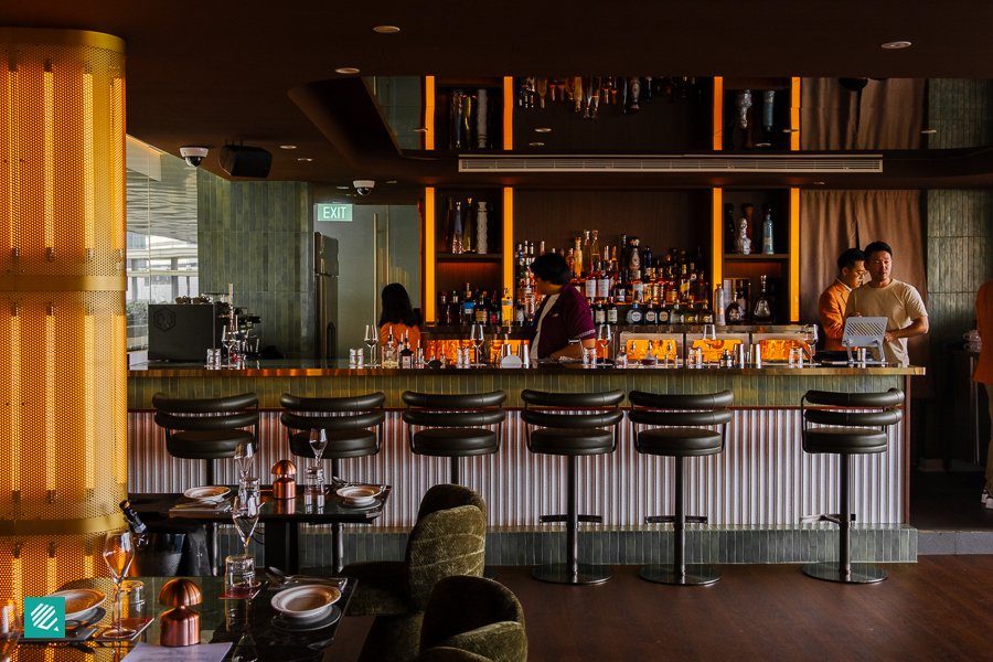 Interior of Milli Restaurant (Bar Counter)