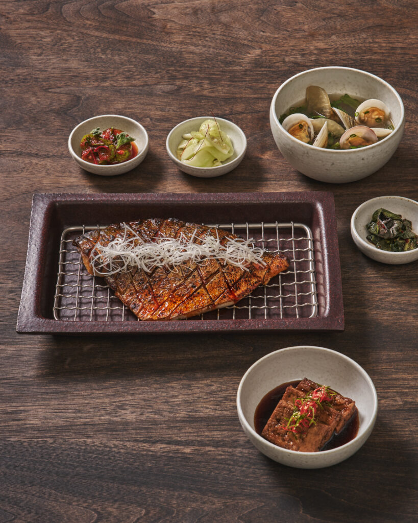 Charcoal-grilled Half-Dried Butterfish