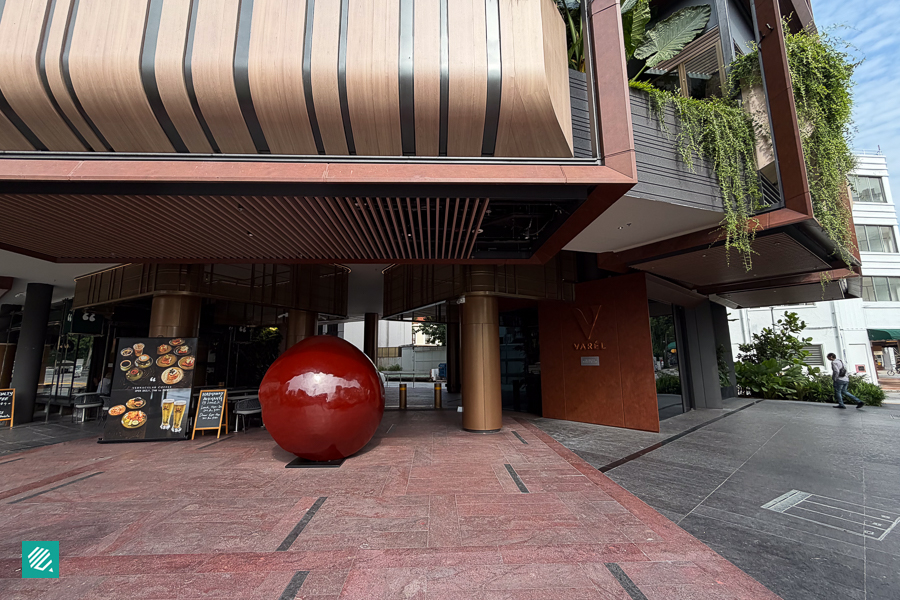 Exterior of Varel Singapore_Entrance