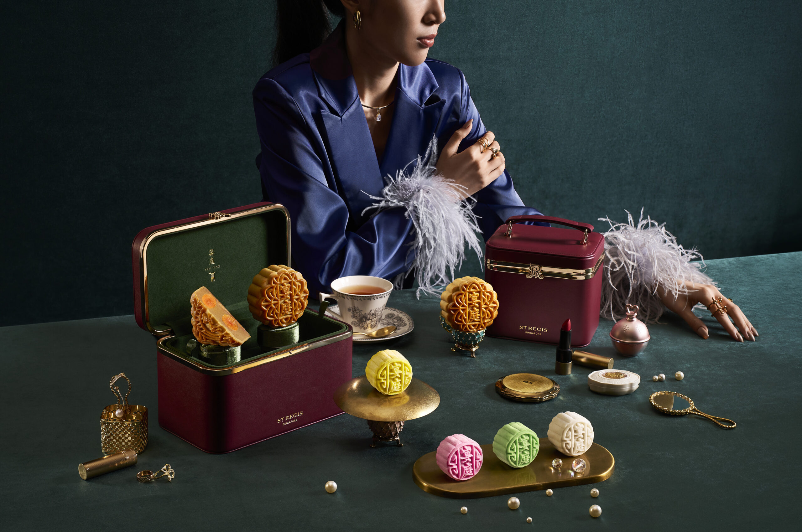 The St. Regis Singapore hotel mooncakes