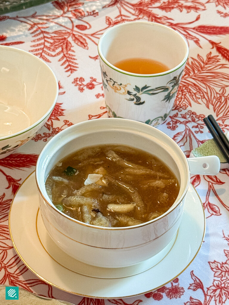 Superior Crab meat and Fish Maw Broth at Beng Hiong