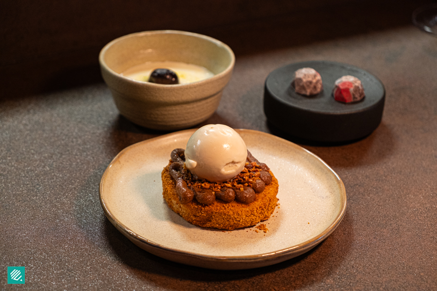 LIORA Desserts: Makgeolli Panna Cotta, Tteok, Petit Four