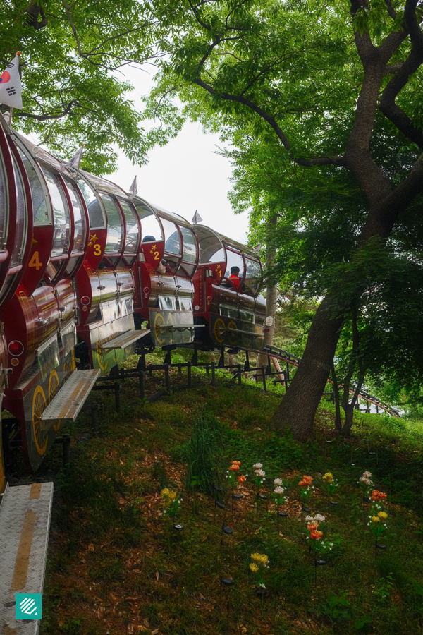 Monorail at Yedang Resevoir