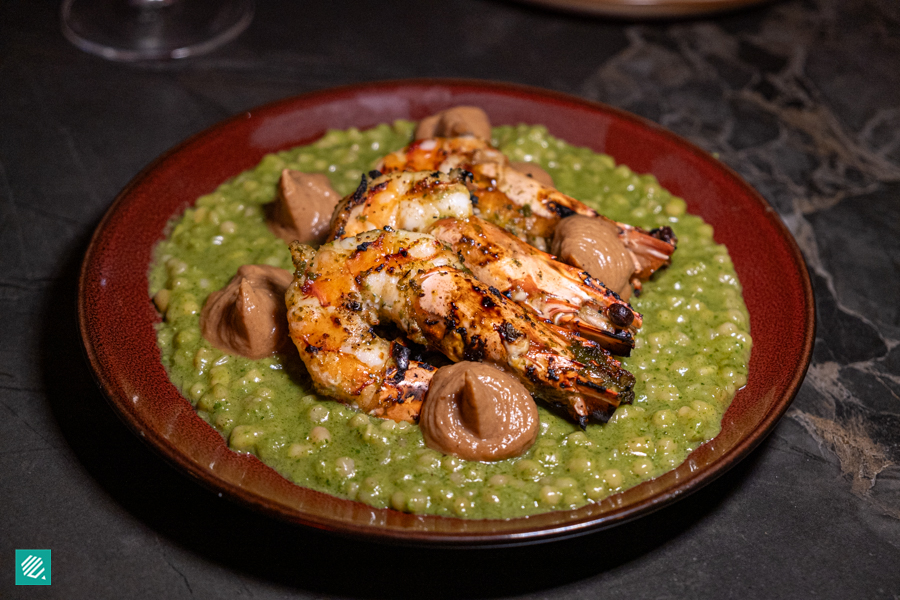 Ebi Freekeh Risotto