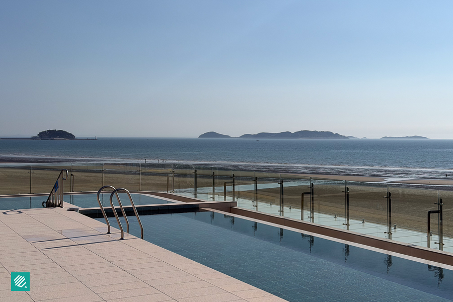 Rooftop of Taean Marine Healing Centre