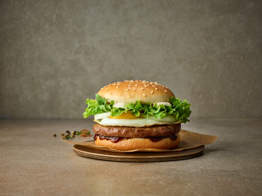 Mom's Touch Singapore Bulgogi Beef Burger
