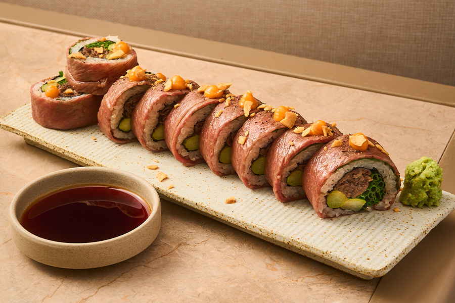 AO - Sukiyaki Wagyu Maki Roll