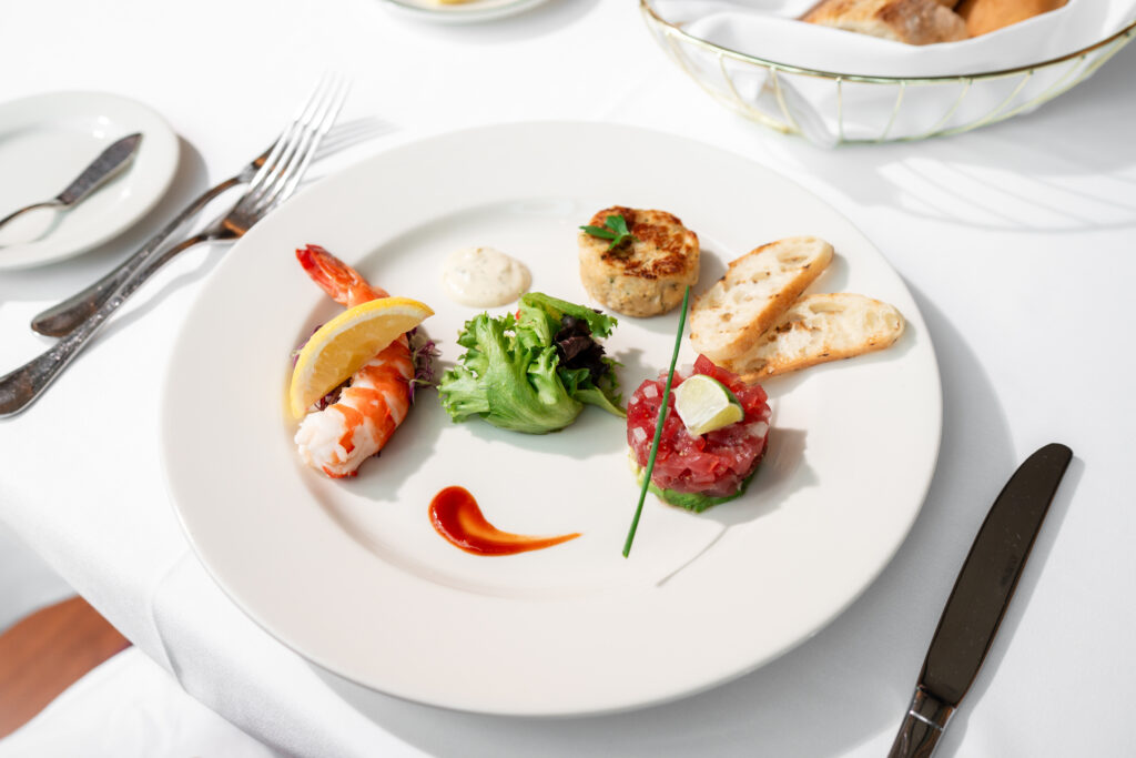Seafood Starter at Wolfgang's Steakhouse 9th Anniversary Menu